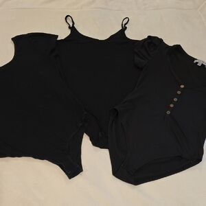 Black Bodysuits - Bundle Of 4 🖤